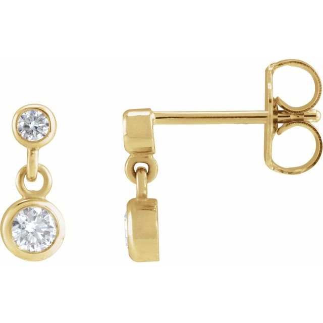 1/4 Lab-Grown Diamond Cocktail-Style Stud Earrings